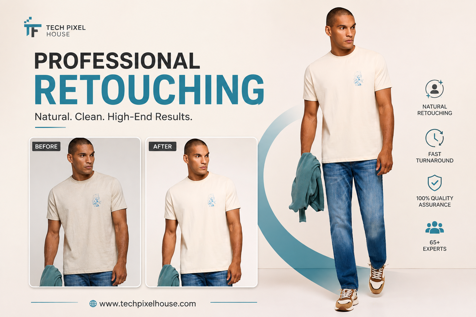 Why Professional Retouching Matters for High-Quality Photography